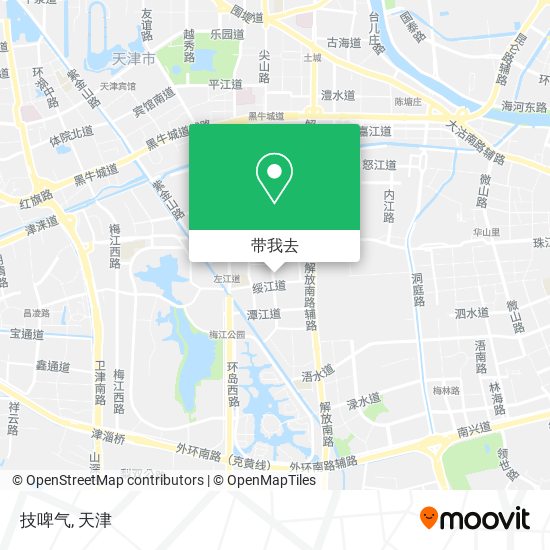 技啤气地图