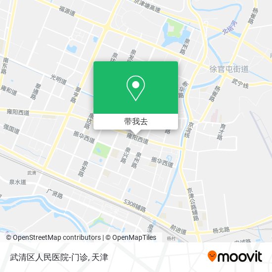 武清区人民医院-门诊地图
