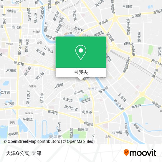 天津G公寓地图