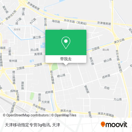 天津移动指定专营3g电讯地图