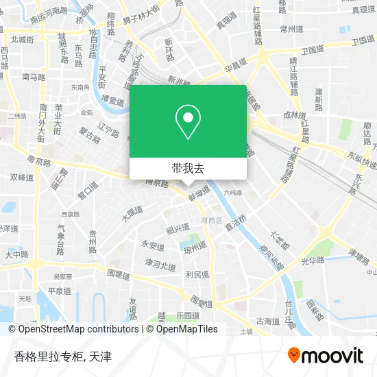 香格里拉专柜地图