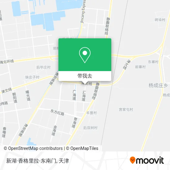 新湖·香格里拉-东南门地图