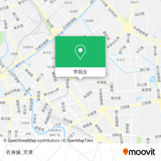 衣身缘地图