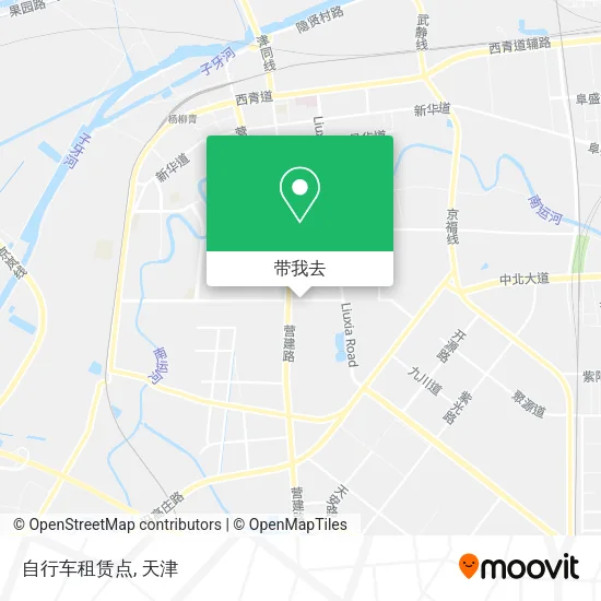 自行车租赁点地图