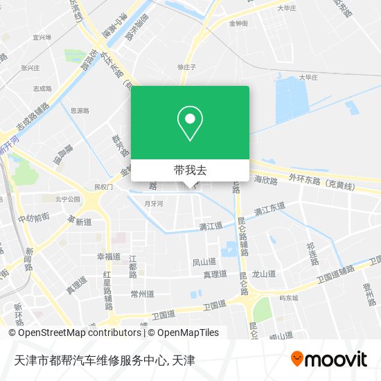 天津市都帮汽车维修服务中心地图