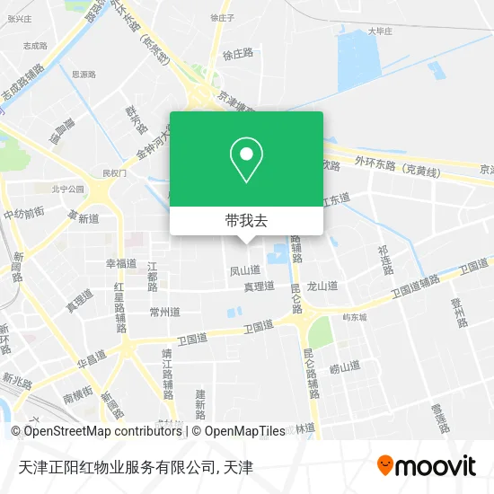 天津正阳红物业服务有限公司地图