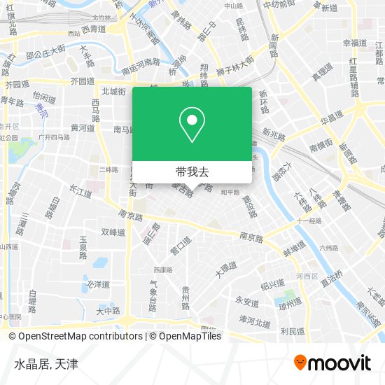 水晶居地图