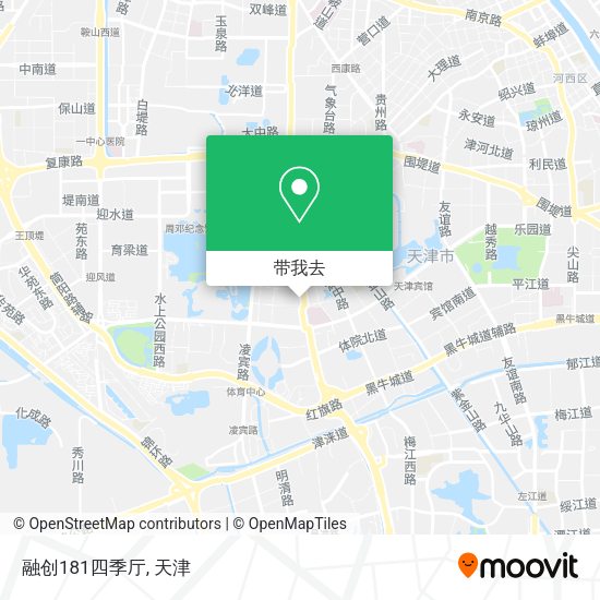 融创181四季厅地图