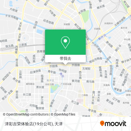 津彩吉荣体验店(19分公司)地图
