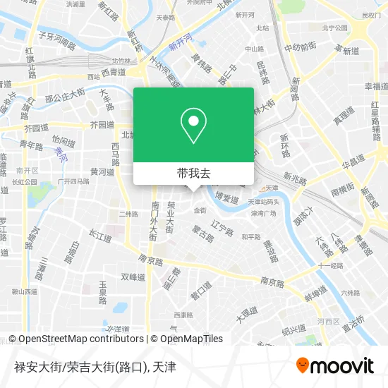 禄安大街/荣吉大街(路口)地图