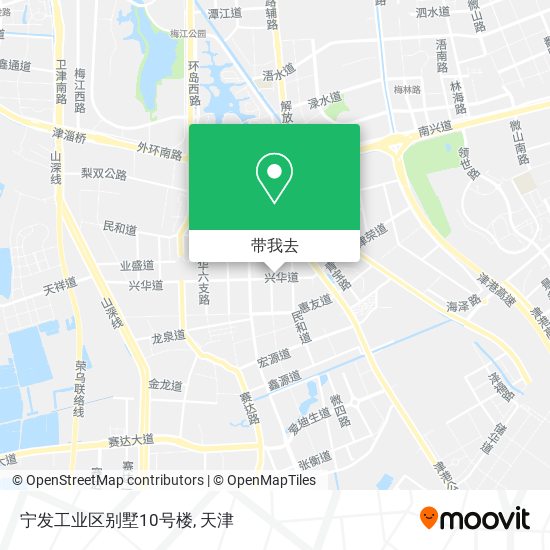 宁发工业区别墅10号楼地图