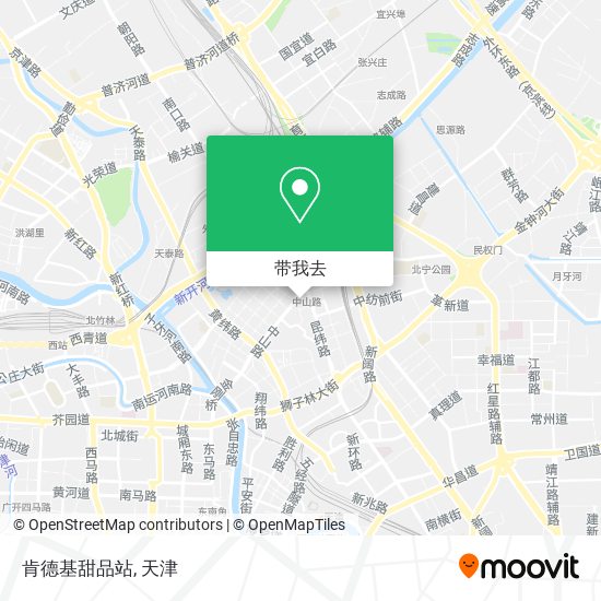 肯德基甜品站地图