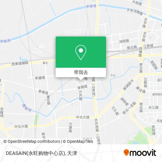 DEASAIN(永旺购物中心店)地图