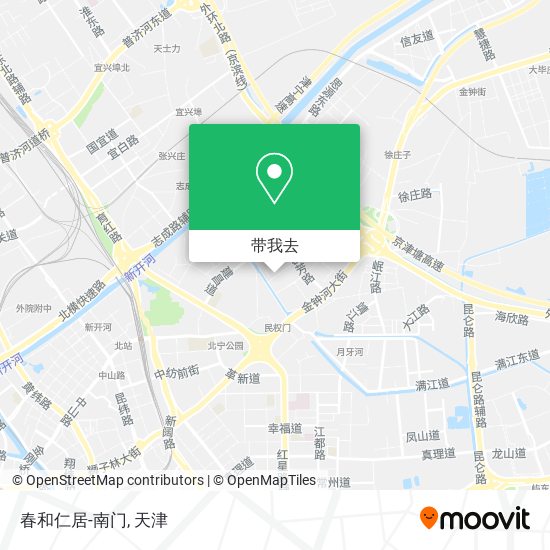 春和仁居-南门地图