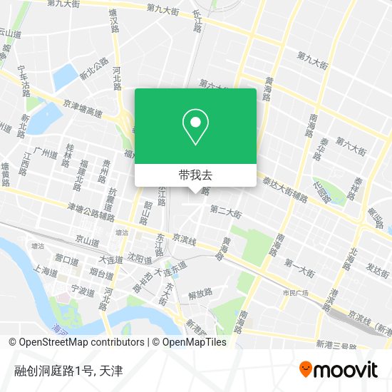 融创洞庭路1号地图