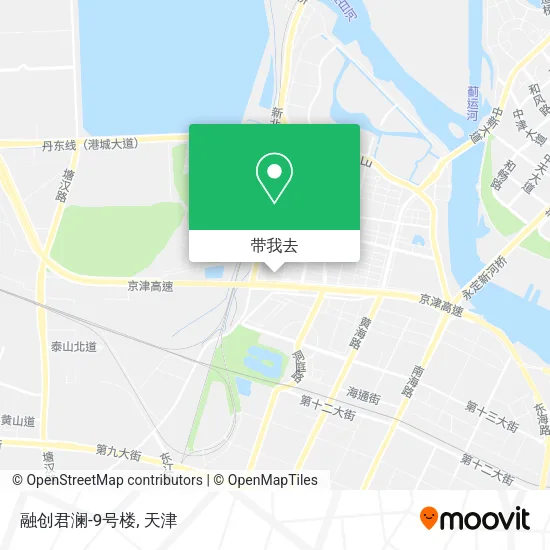 融创君澜-9号楼地图