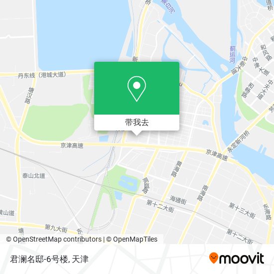 君澜名邸-6号楼地图