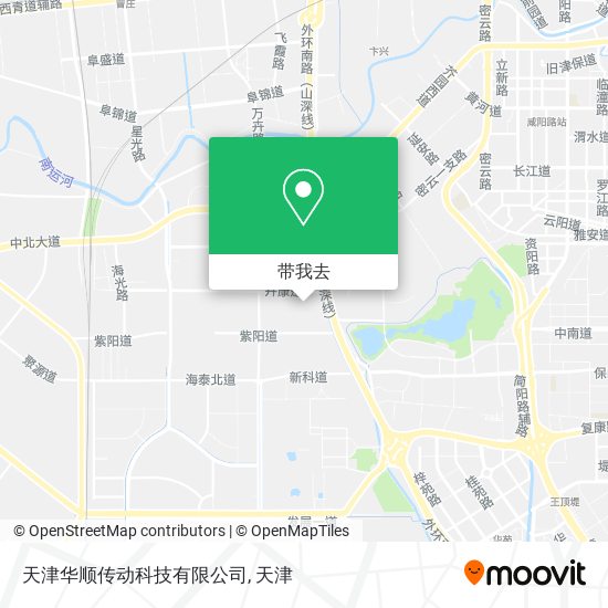 天津华顺传动科技有限公司地图