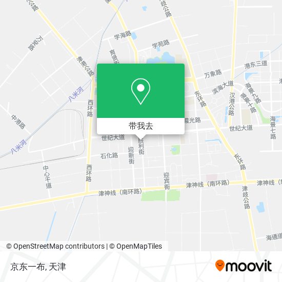 京东一布地图
