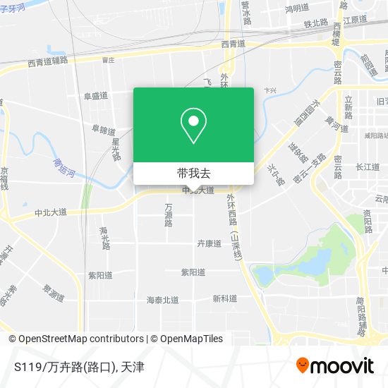 S119/万卉路(路口)地图