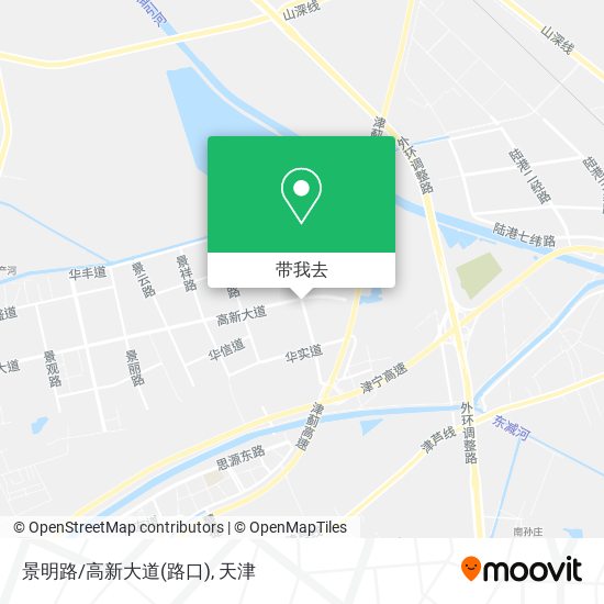 景明路/高新大道(路口)地图