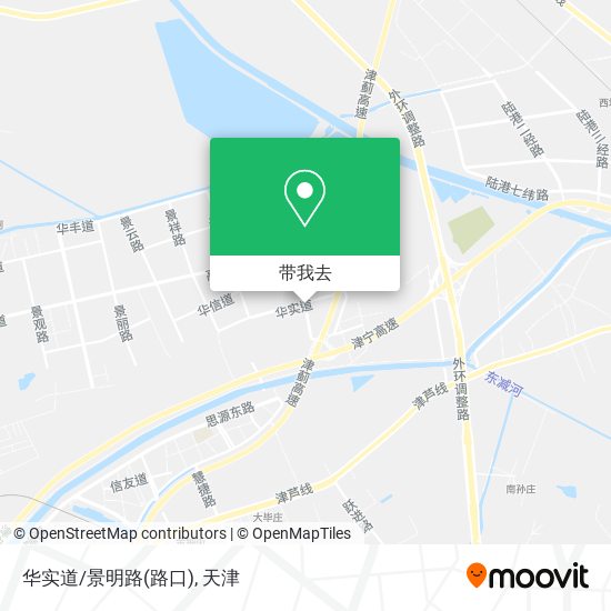 华实道/景明路(路口)地图