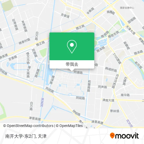 南开大学-东2门地图