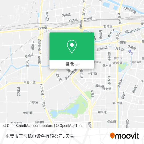 东莞市三合机电设备有限公司地图