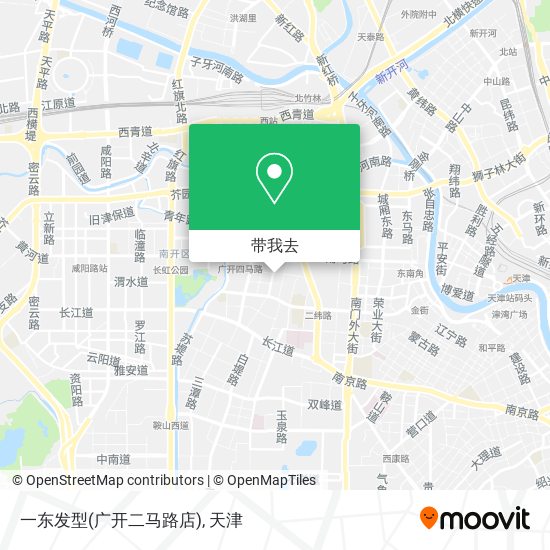 一东发型(广开二马路店)地图