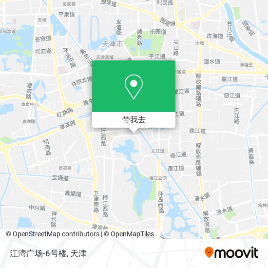 江湾广场-6号楼地图