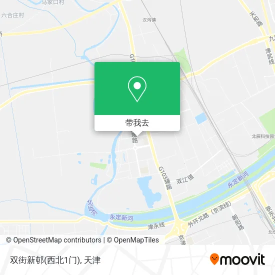 双街新邨(西北1门)地图