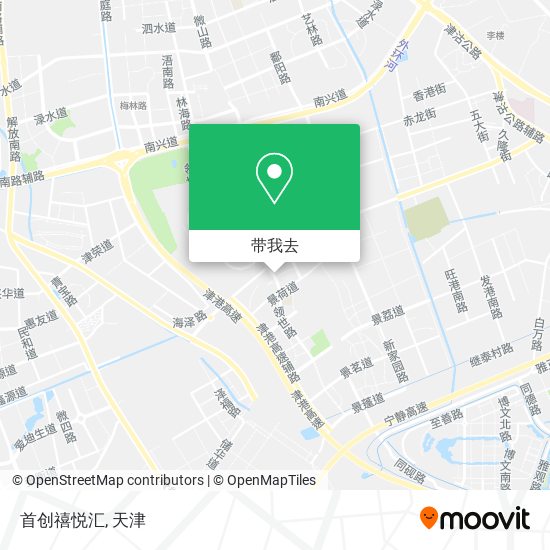 首创禧悦汇地图