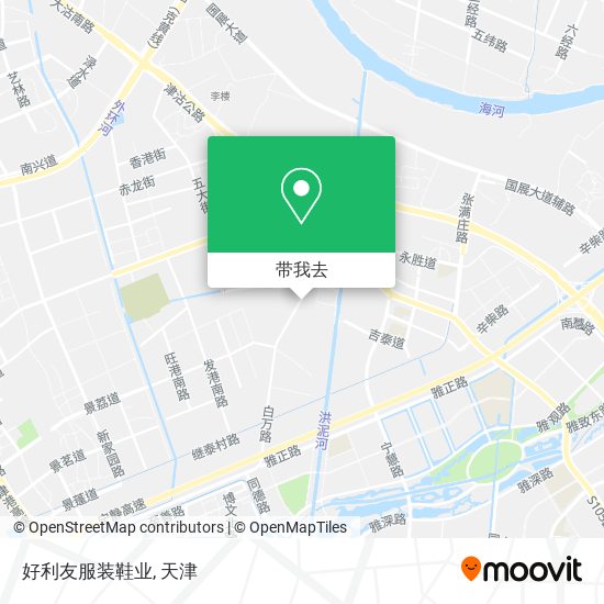好利友服装鞋业地图