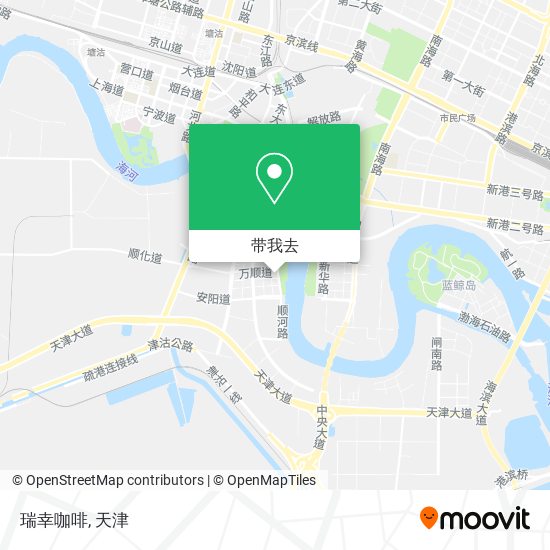 瑞幸咖啡地图