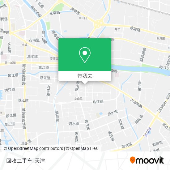 回收二手车地图