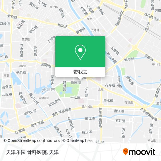 天津乐园 骨科医院地图