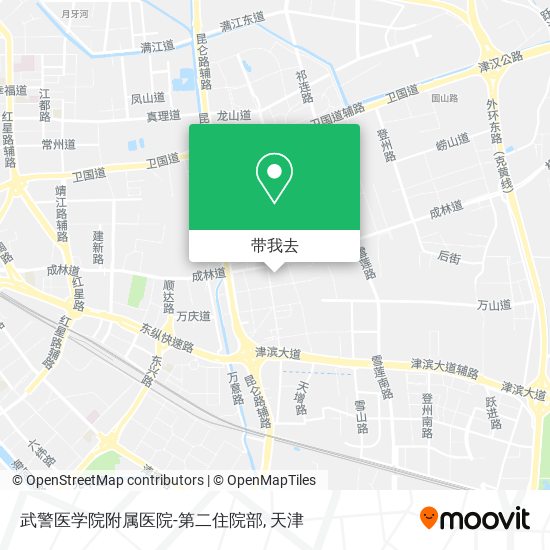 武警医学院附属医院-第二住院部地图