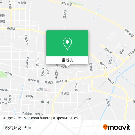 晓梅茶坊地图