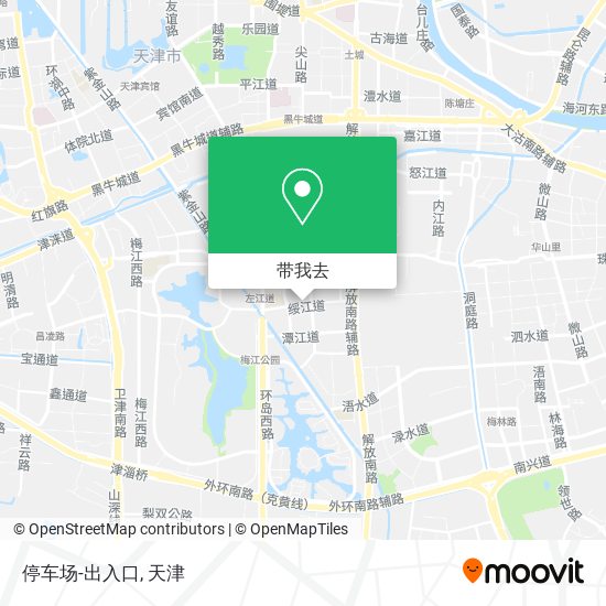 停车场-出入口地图