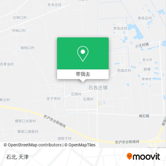 石北地图