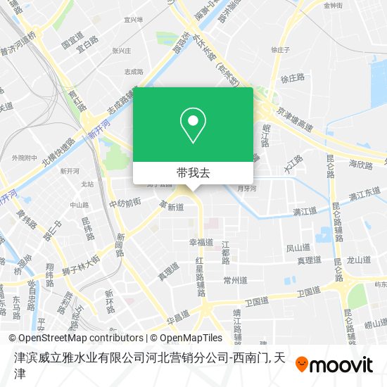 津滨威立雅水业有限公司河北营销分公司-西南门地图