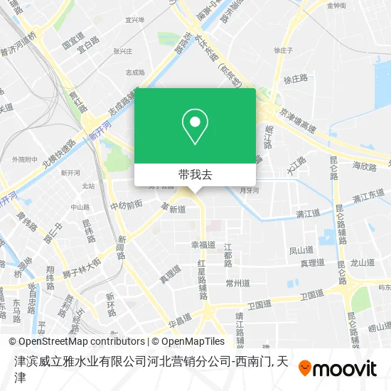 津滨威立雅水业有限公司河北营销分公司-西南门地图