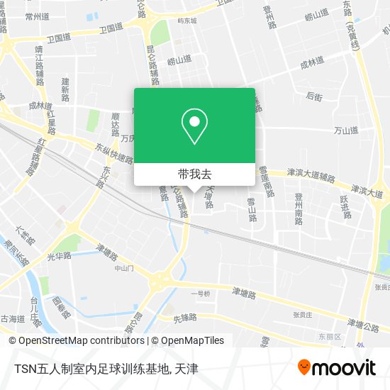 TSN五人制室内足球训练基地地图