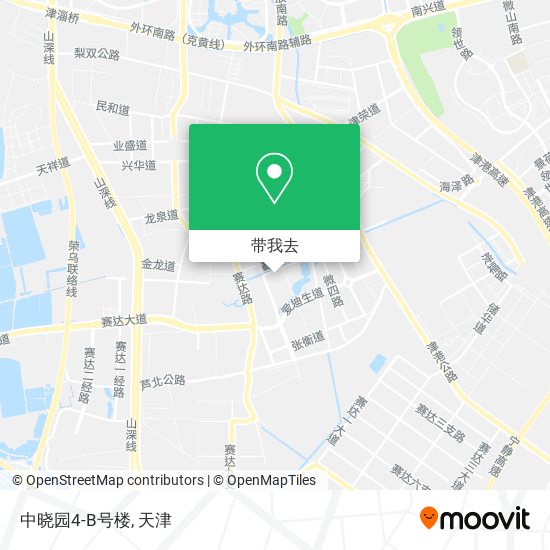 中晓园4-B号楼地图