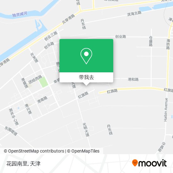 花园南里地图