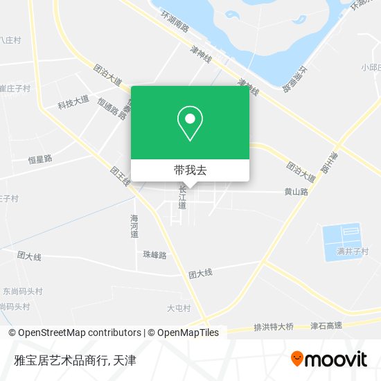 雅宝居艺术品商行地图