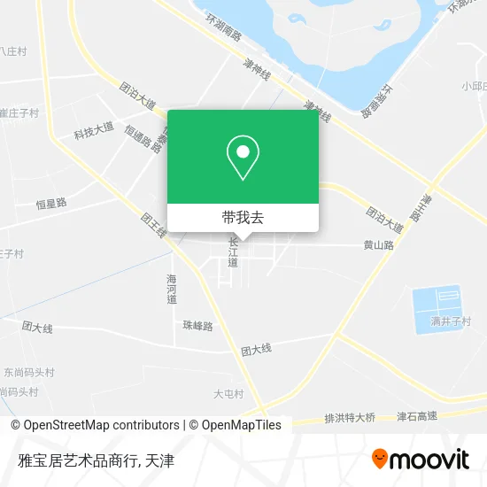 雅宝居艺术品商行地图