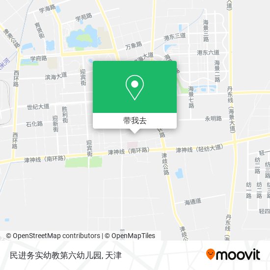 民进务实幼教第六幼儿园地图