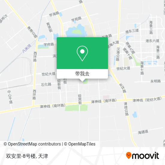 双安里-8号楼地图