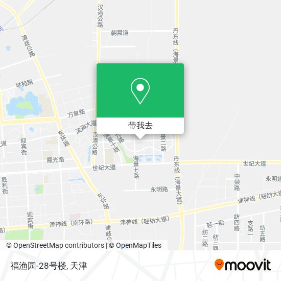 福渔园-28号楼地图